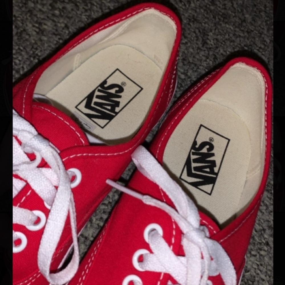 Red Vans